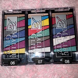Malibu Glitz Vibrant Eyeshadow Palette Set